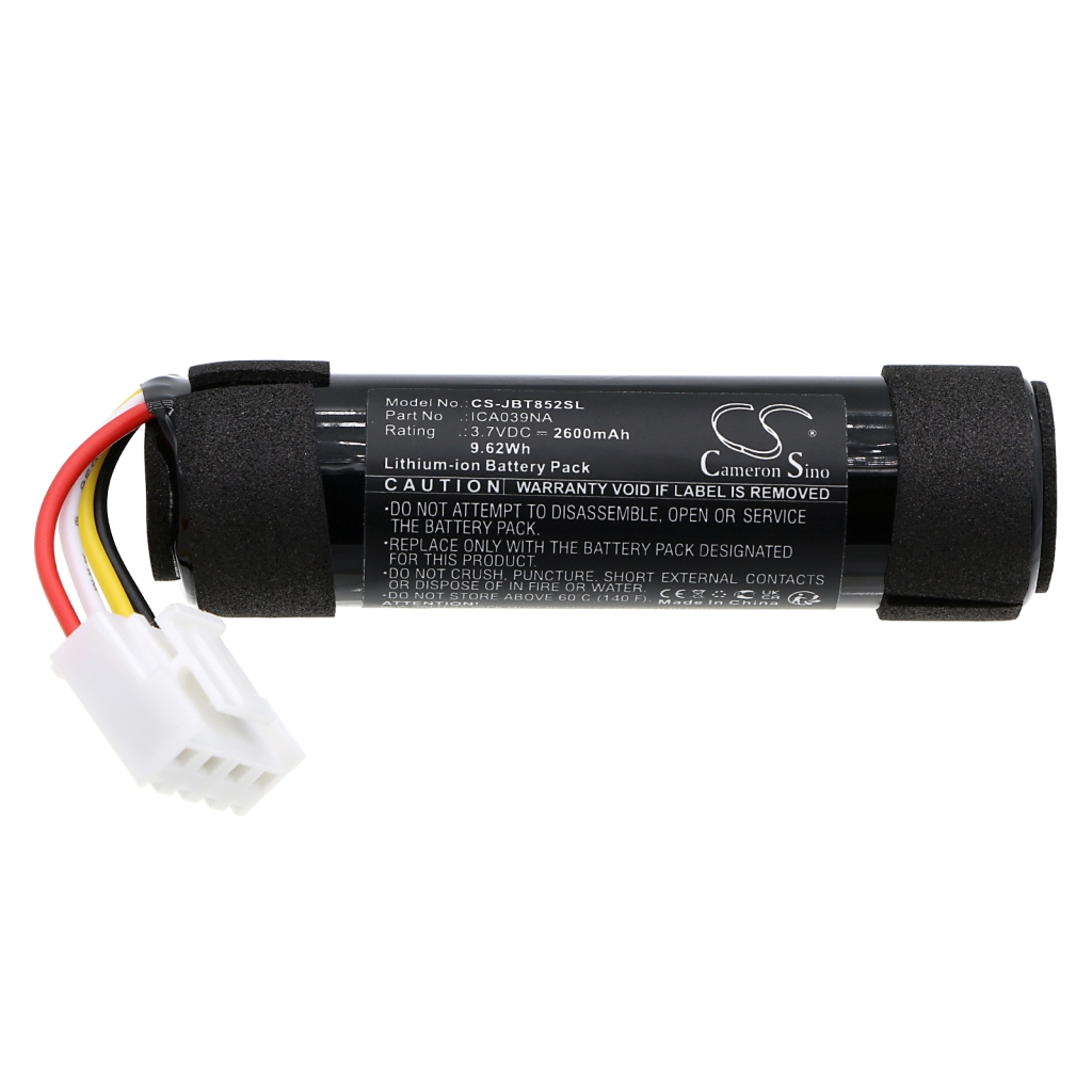 Yhteensopiva akun vaihto Jbl DH036032CHM,ICA039NA