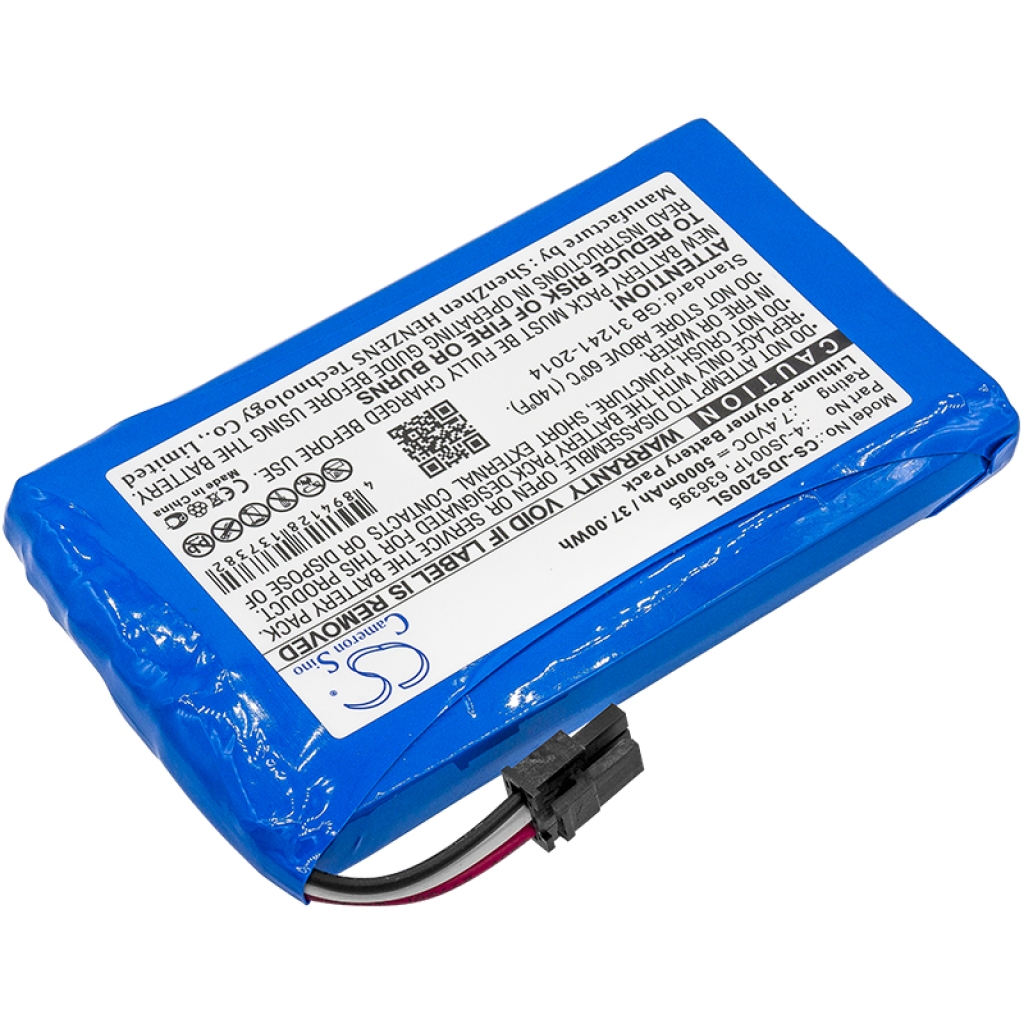Yhteensopiva akun vaihto Jdsu 4-JS001P,636395