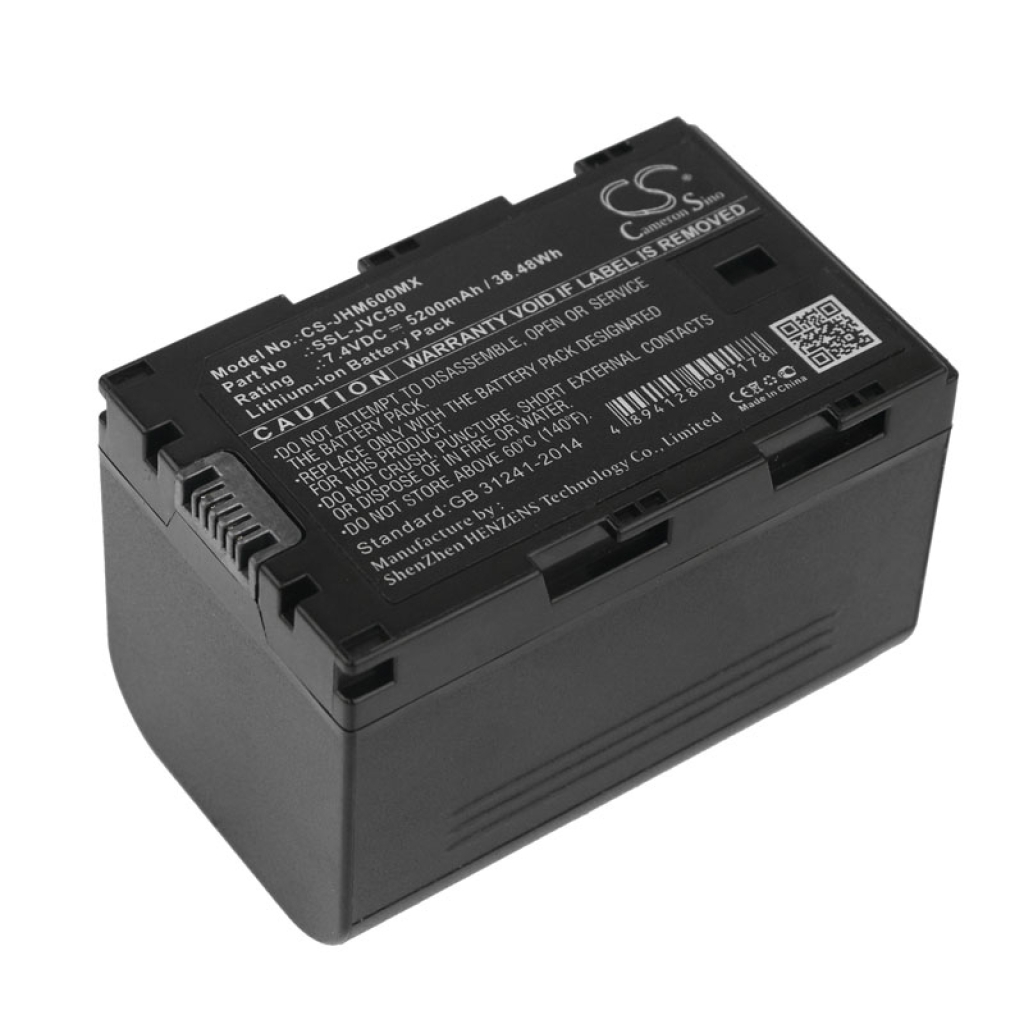 Akut Kameran akku CS-JHM600MX