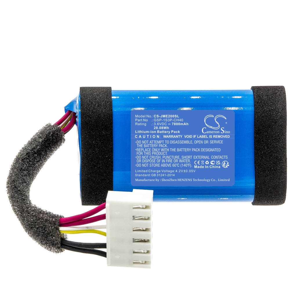 Yhteensopiva akun vaihto Jbl GSP-1S3P-CH40