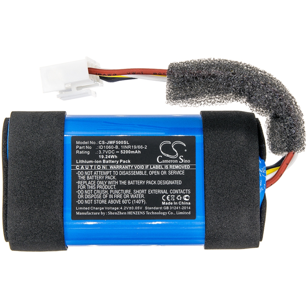 Kaiuttimen akku Jbl JBLFLIP5WHTAM
