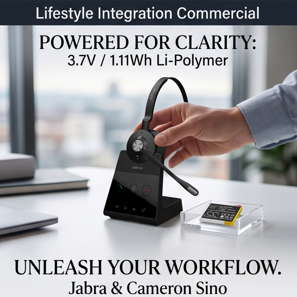 Battery compatible with Wireless Headset Battery