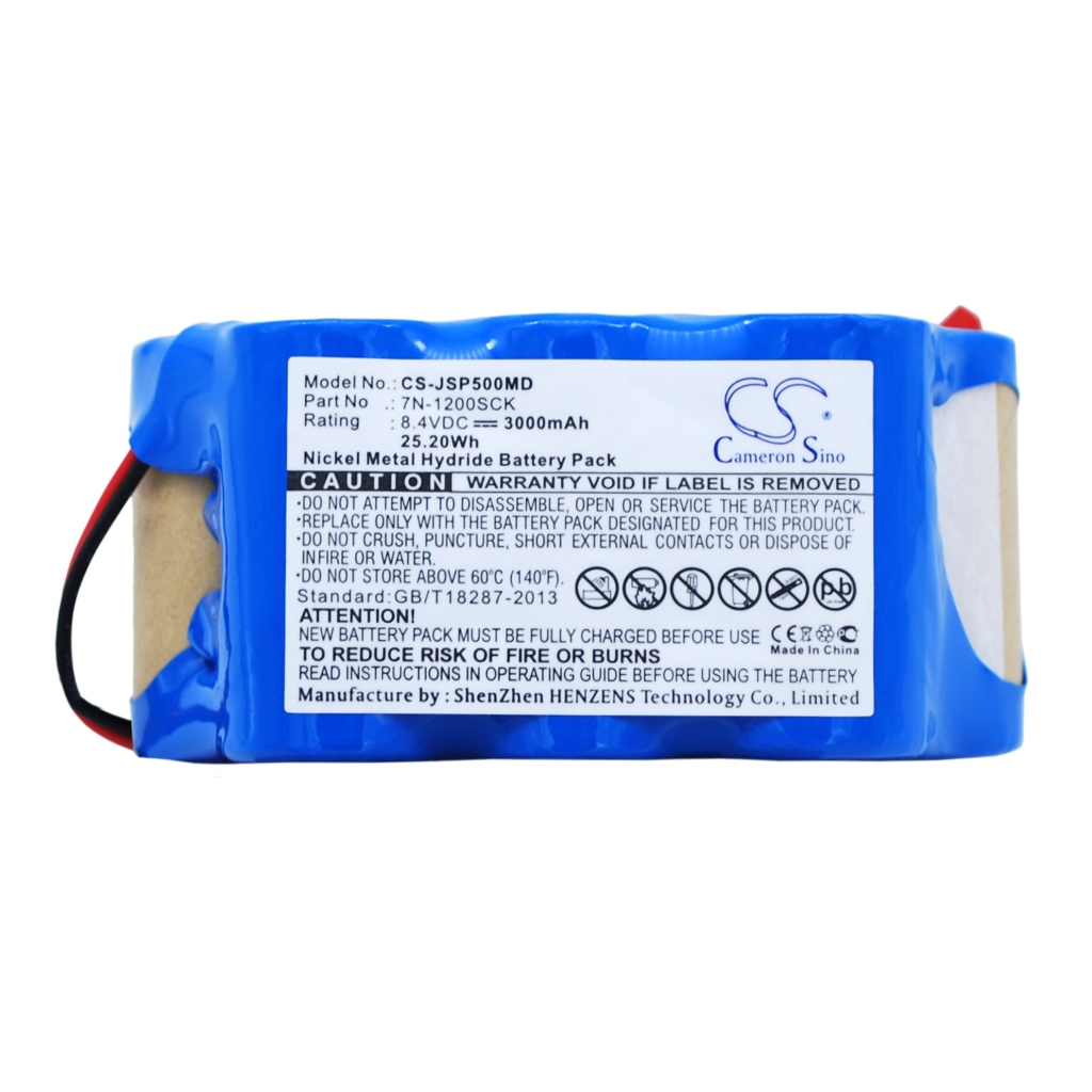 Yhteensopiva akun vaihto Jms 7N-1200SCK