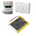 Compatible battery replacement for Jablotron AHB105565P