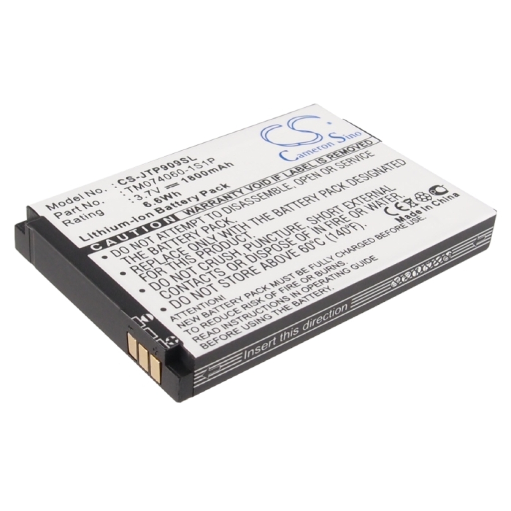 Yhteensopiva akun vaihto JCB TM074060-1S1P