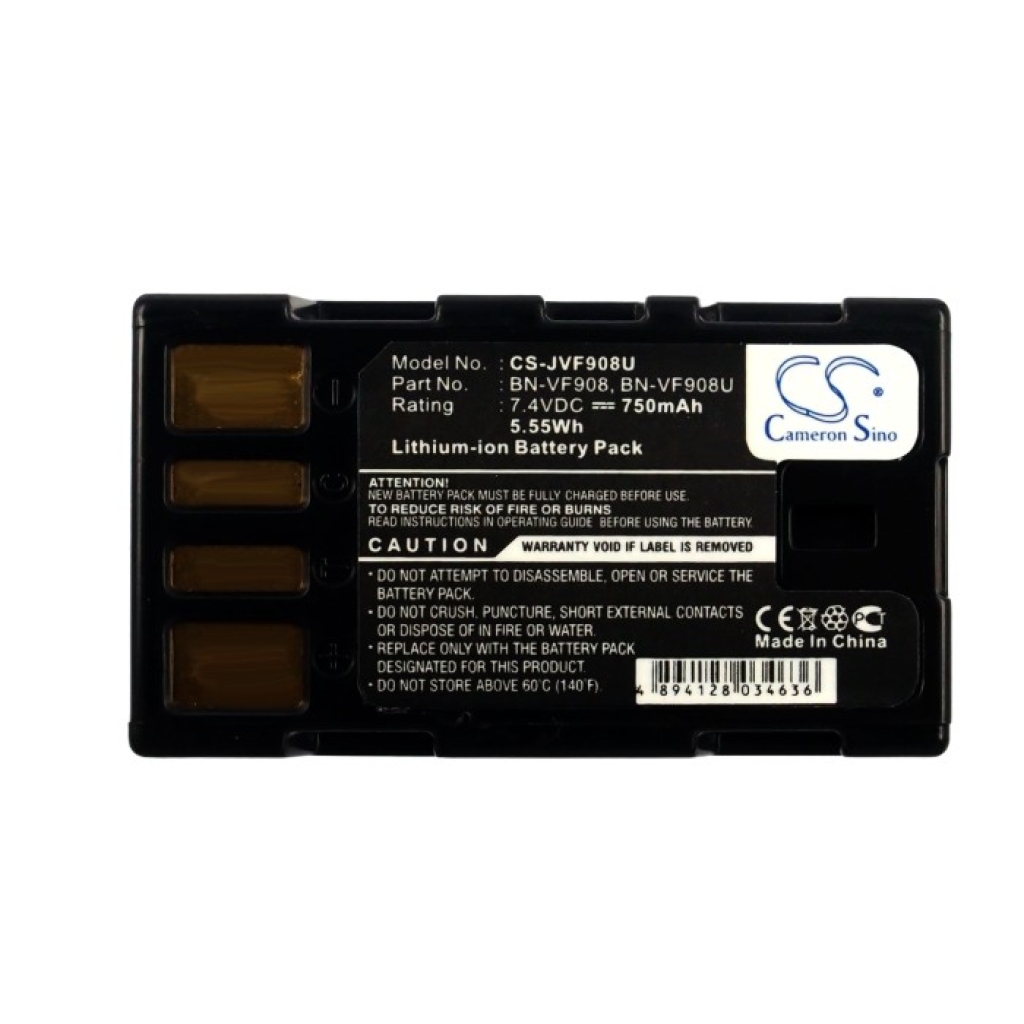 Akut Kameran akku CS-JVF908U