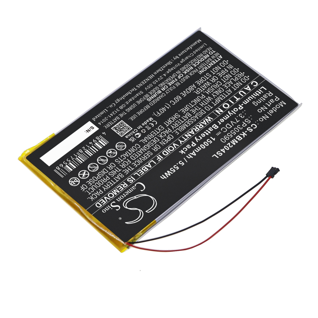 E-kirjanlukijan akku Kobo Aura HD (CS-KBM204SL)