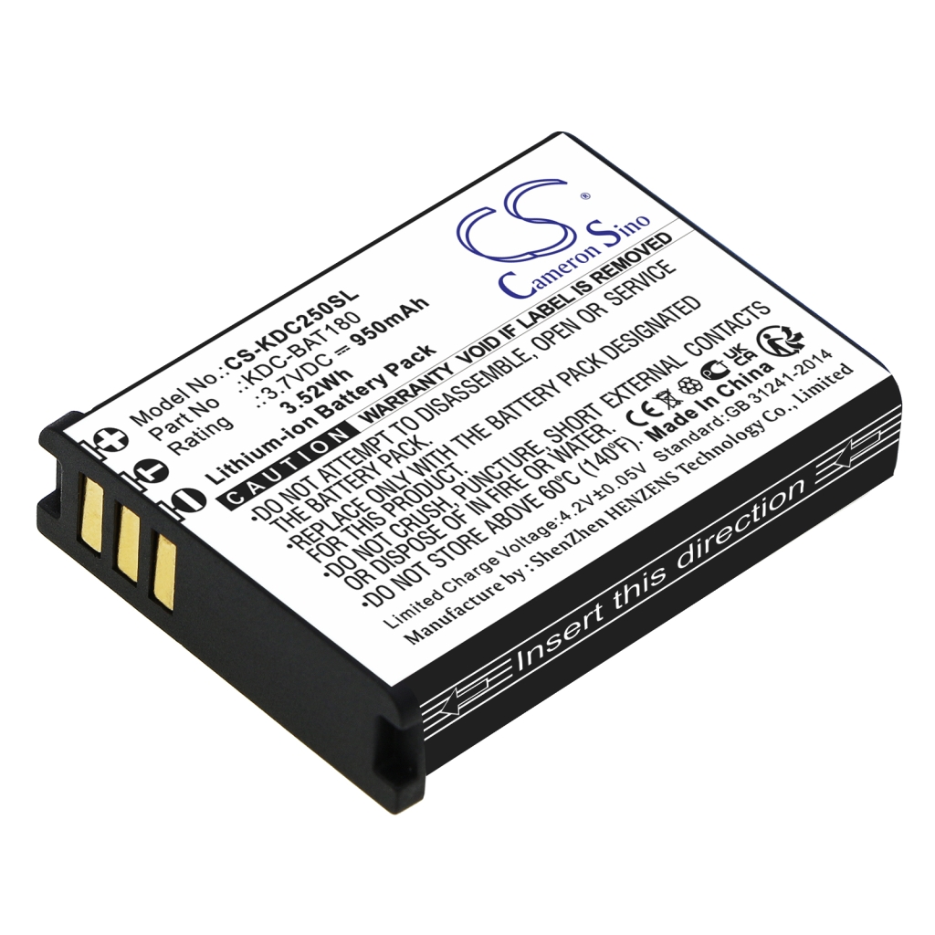 Akut Viivakoodinlukijan akku CS-KDC250SL