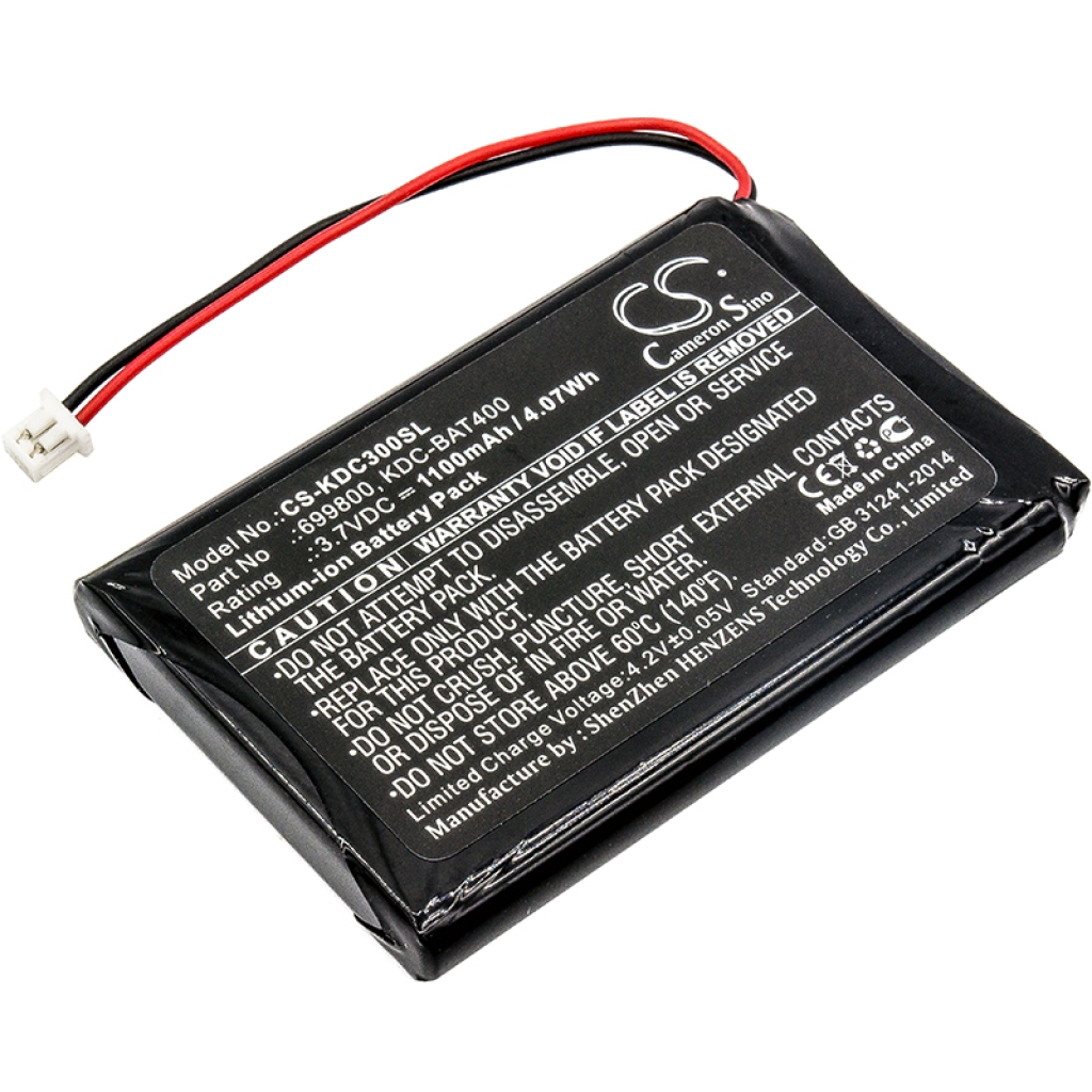 Akut Viivakoodinlukijan akku CS-KDC300SL