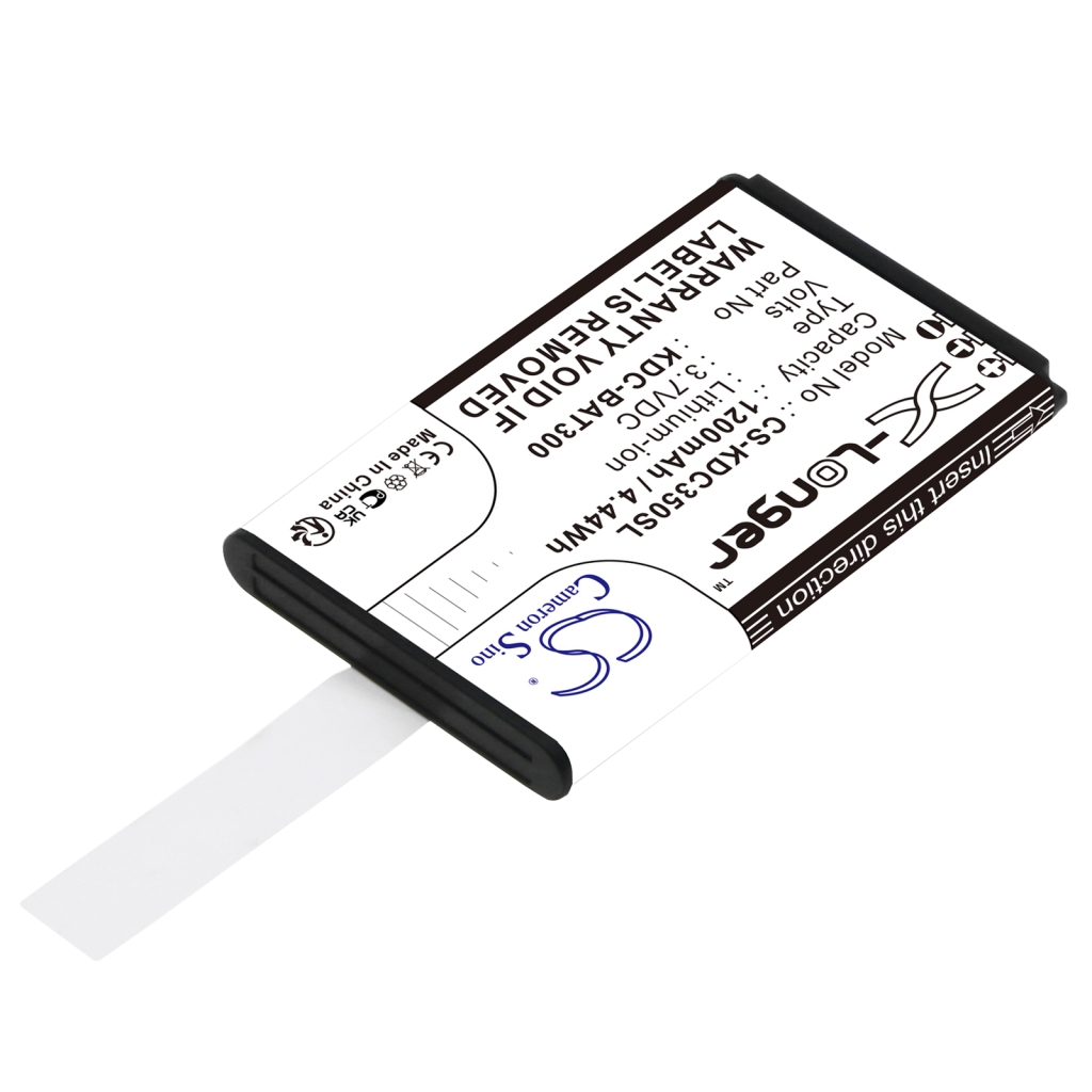 Yhteensopiva akun vaihto Koamtac KDC-BAT300