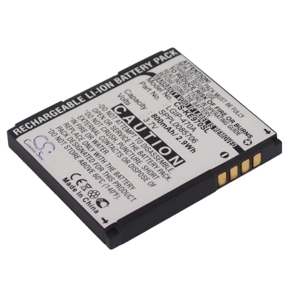 Matkapuhelimen akku LG KG70c