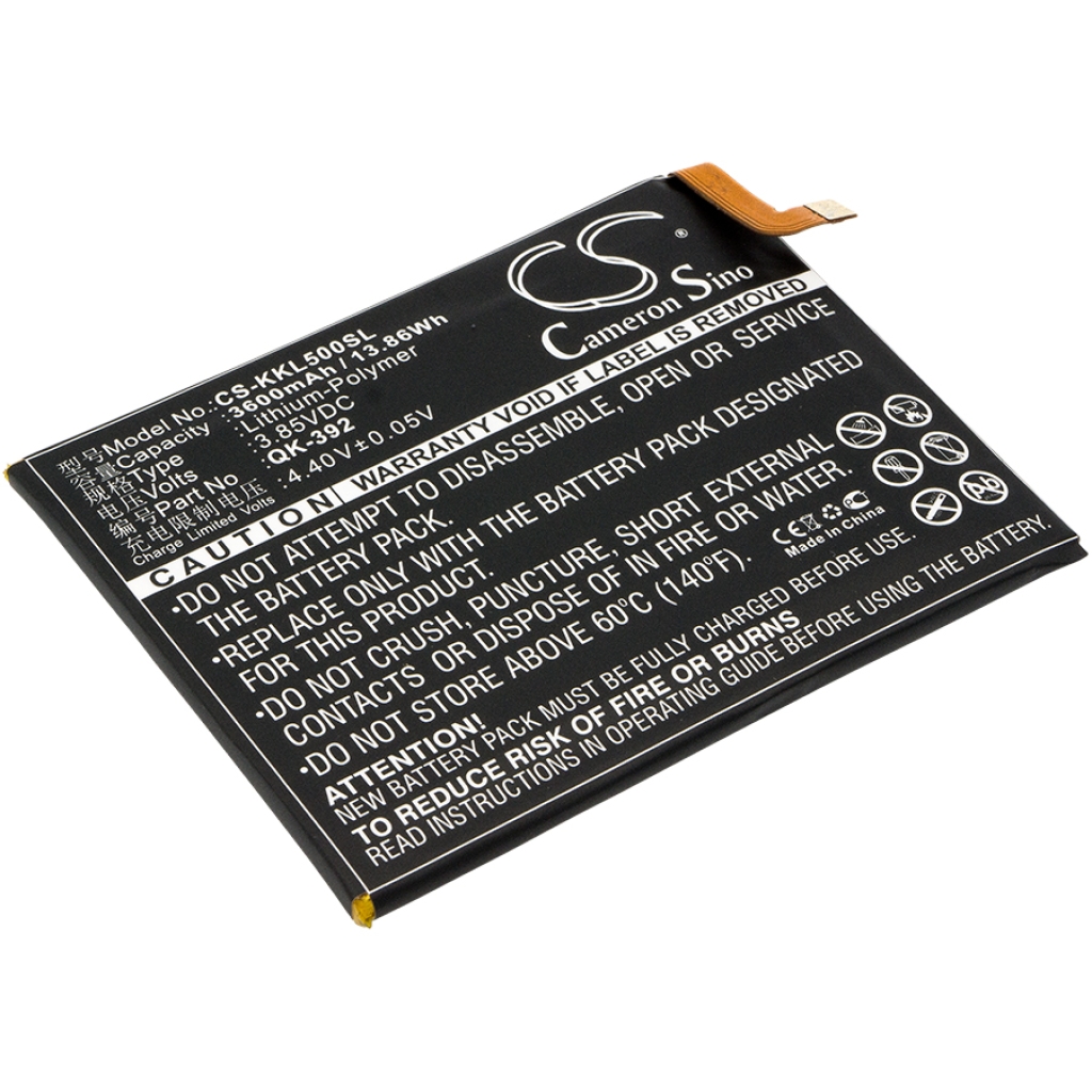 Matkapuhelimen akku 360 Q5 Plus (CS-KKL500SL)