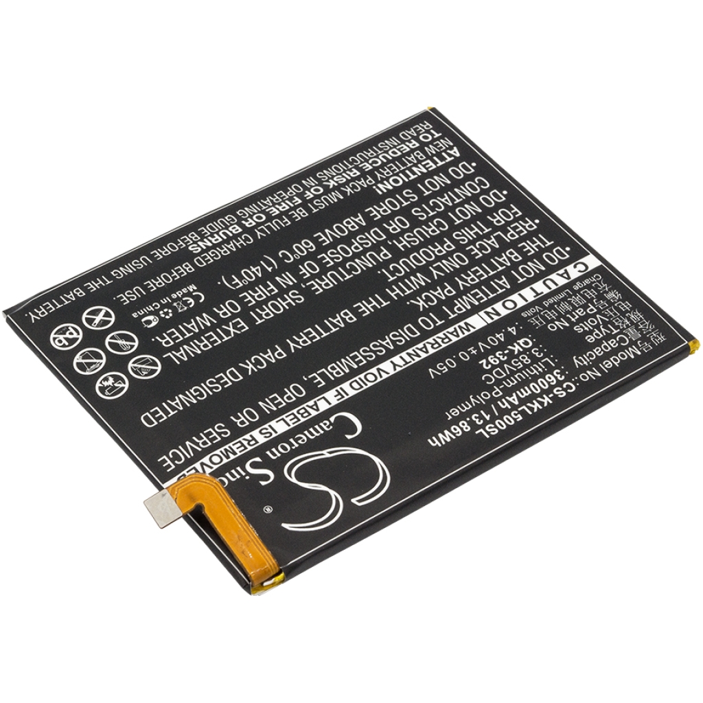 Matkapuhelimen akku 360 Q5 Plus (CS-KKL500SL)