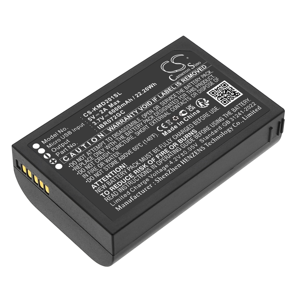 Akut Kotiturvakameran akku CS-KMD201SL
