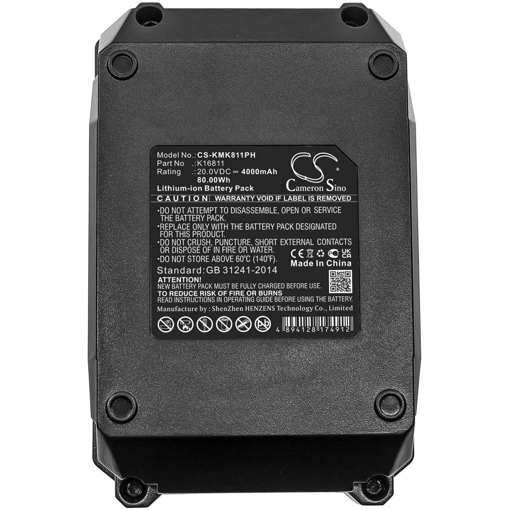 Teollisuusakku Kimo QM-3602B