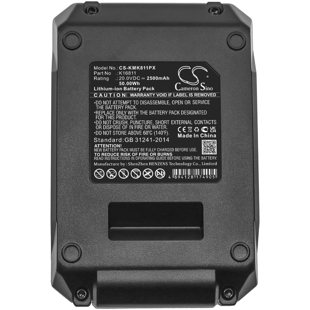 Teollisuusakku Kimo QM-3602B