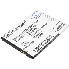Yhteensopiva akun vaihto Kazam TR550,TR550-XDSCB0000044