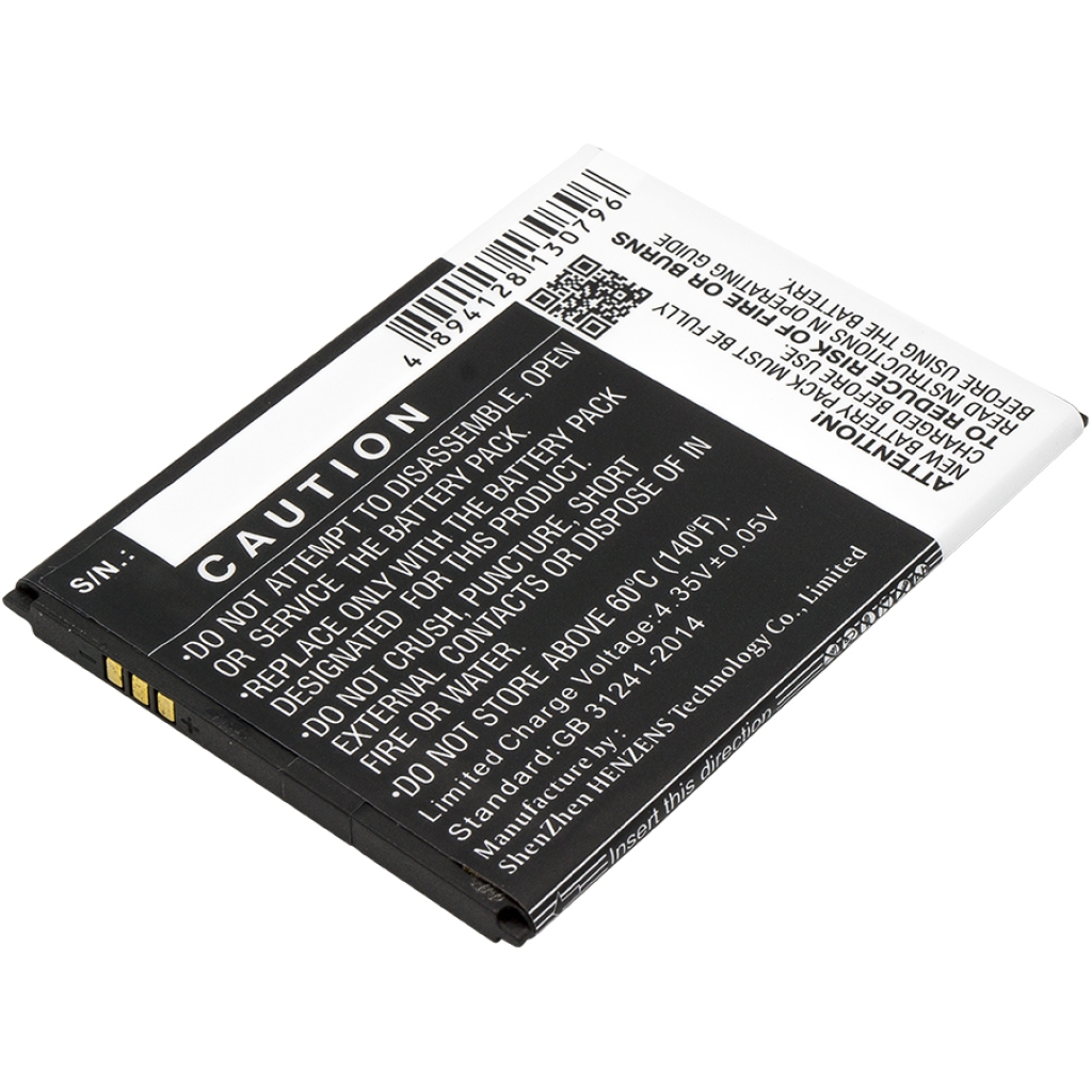 Akku yhteensopiva Kazam CS-KMP550SL