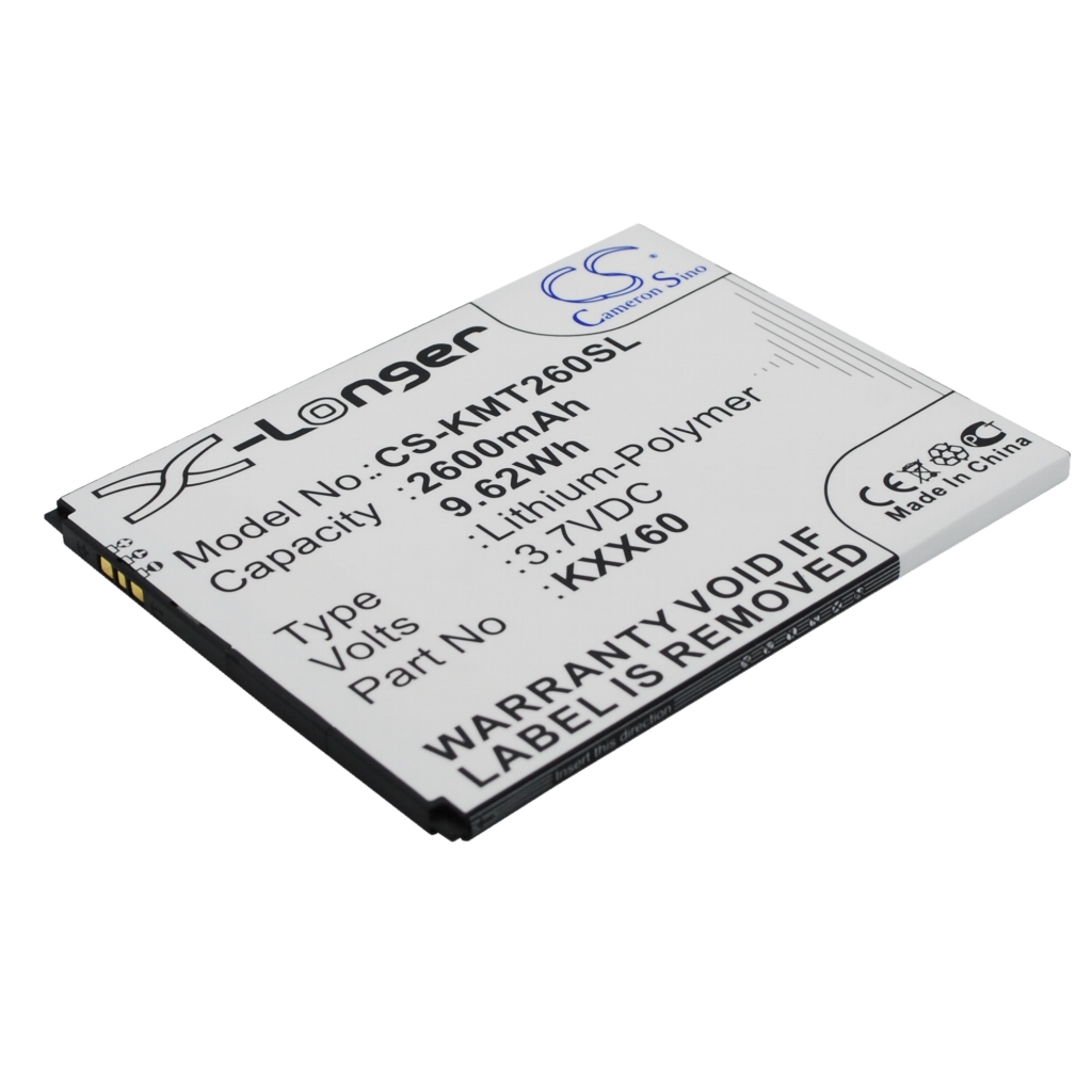 Yhteensopiva akun vaihto Kazam KXX60,KXX60-FHABC009886