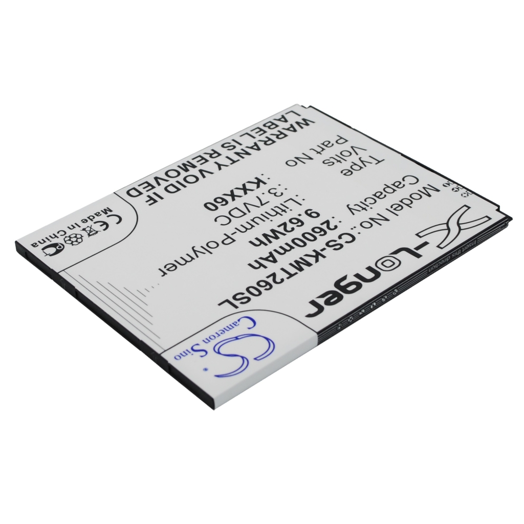 Yhteensopiva akun vaihto Kazam KXX60,KXX60-FHABC009886