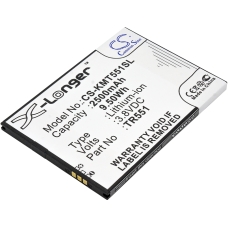 Yhteensopiva akun vaihto Kazam TR551,TR551-HSHCC0001418