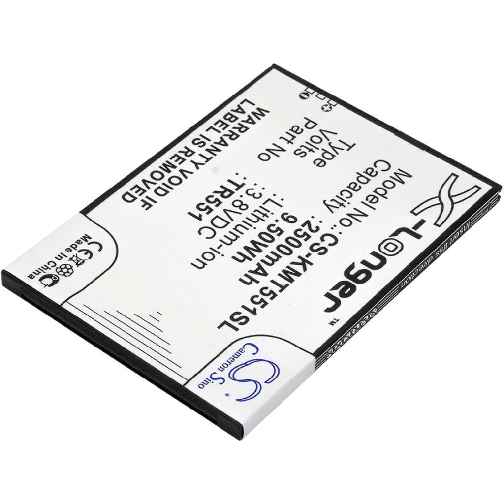 Akku yhteensopiva Kazam CS-KMT551SL