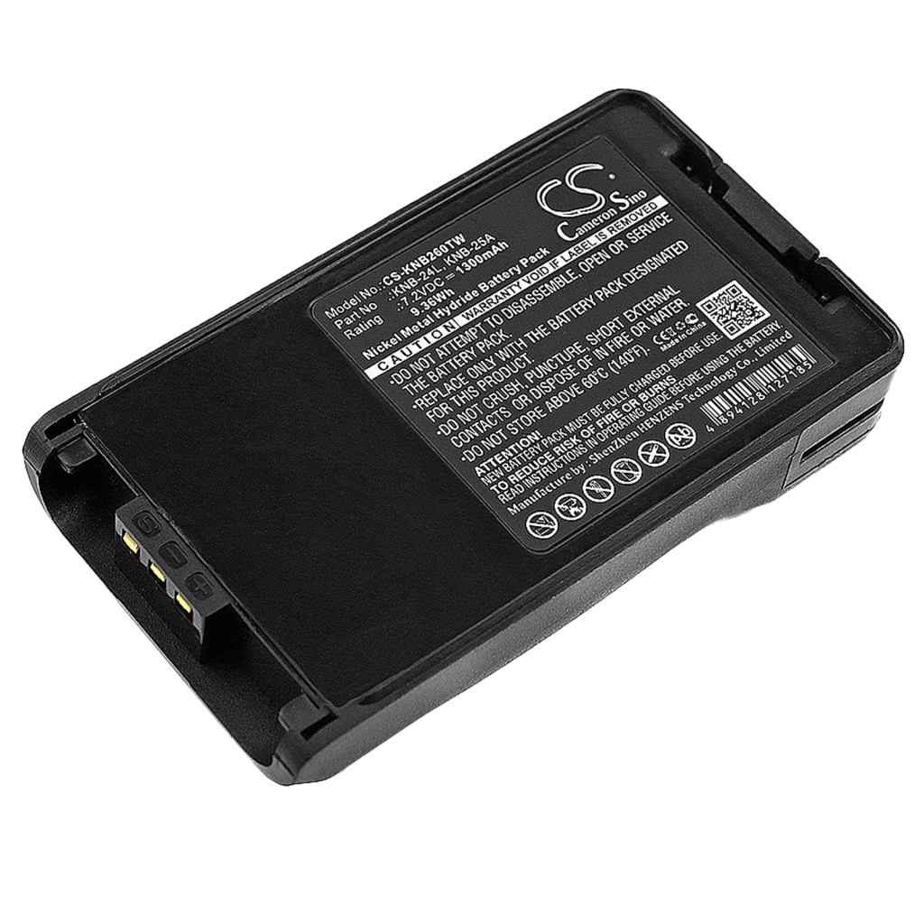 Akut Kaksisuuntaisen radion akku CS-KNB260TW