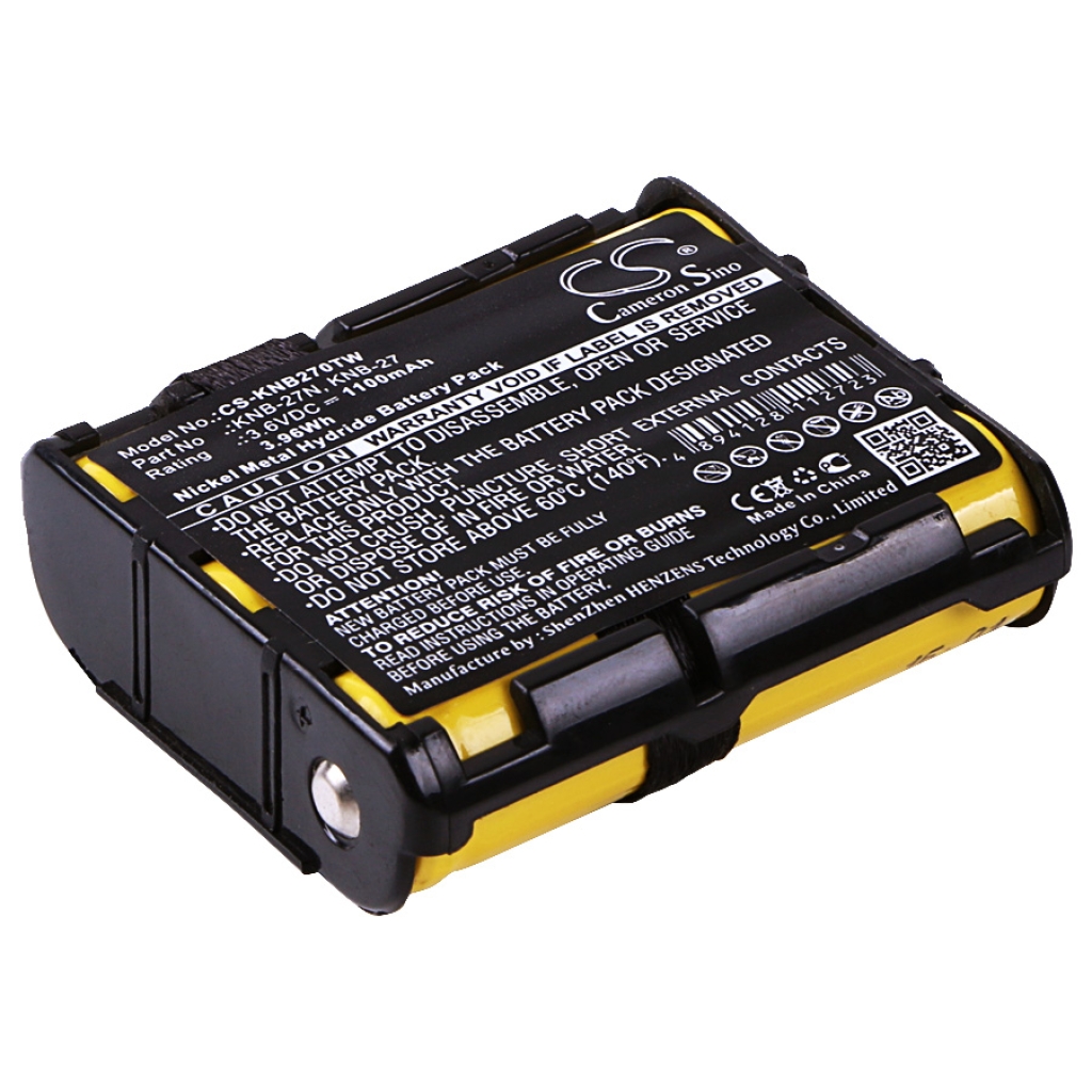 Akut Kaksisuuntaisen radion akku CS-KNB270TW