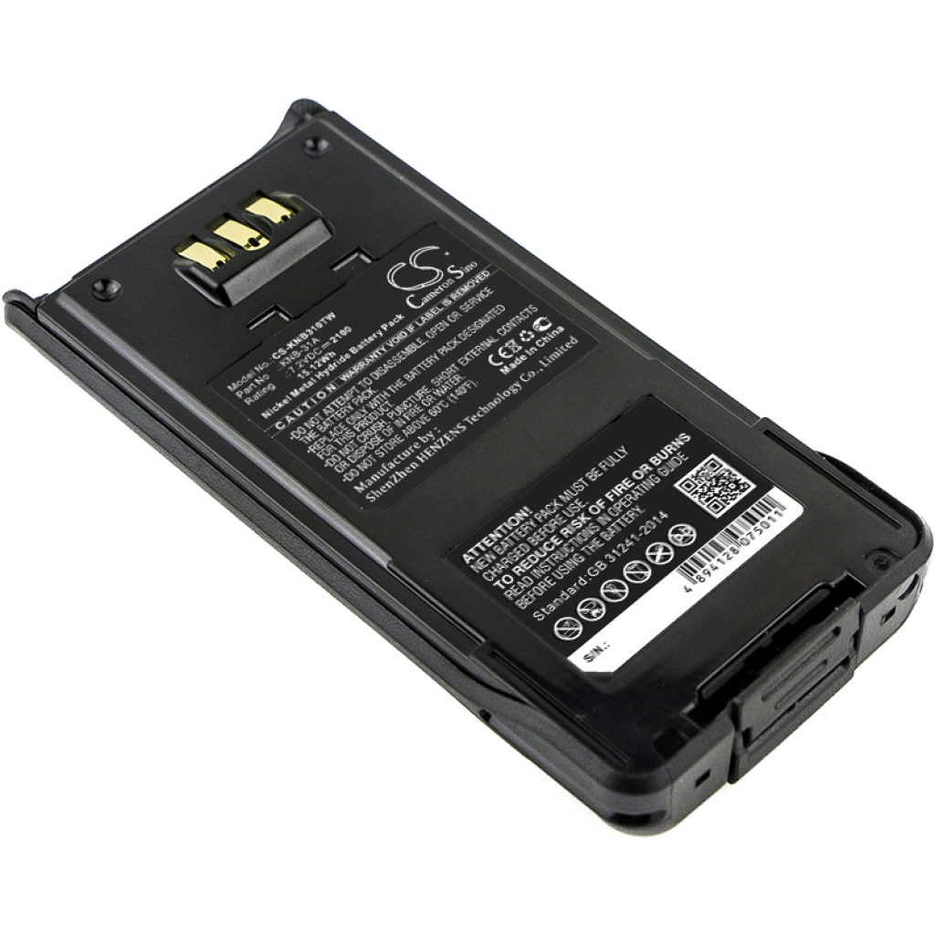 Akut Kaksisuuntaisen radion akku CS-KNB310TW