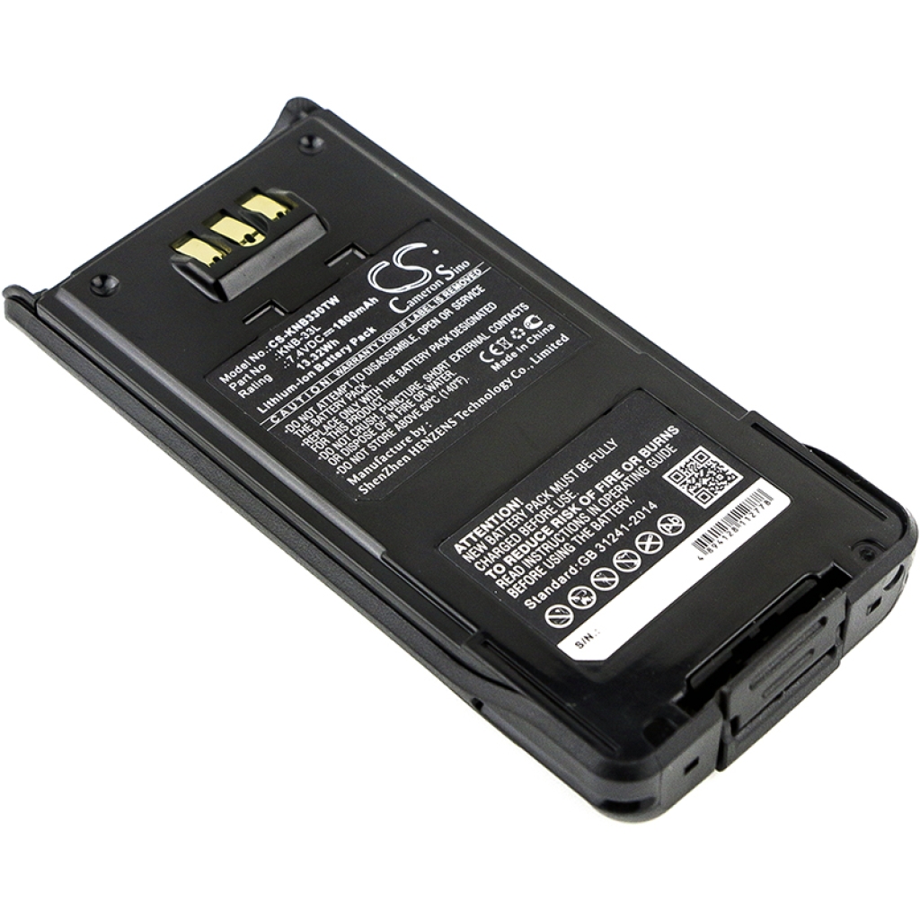Akut Kaksisuuntaisen radion akku CS-KNB330TW