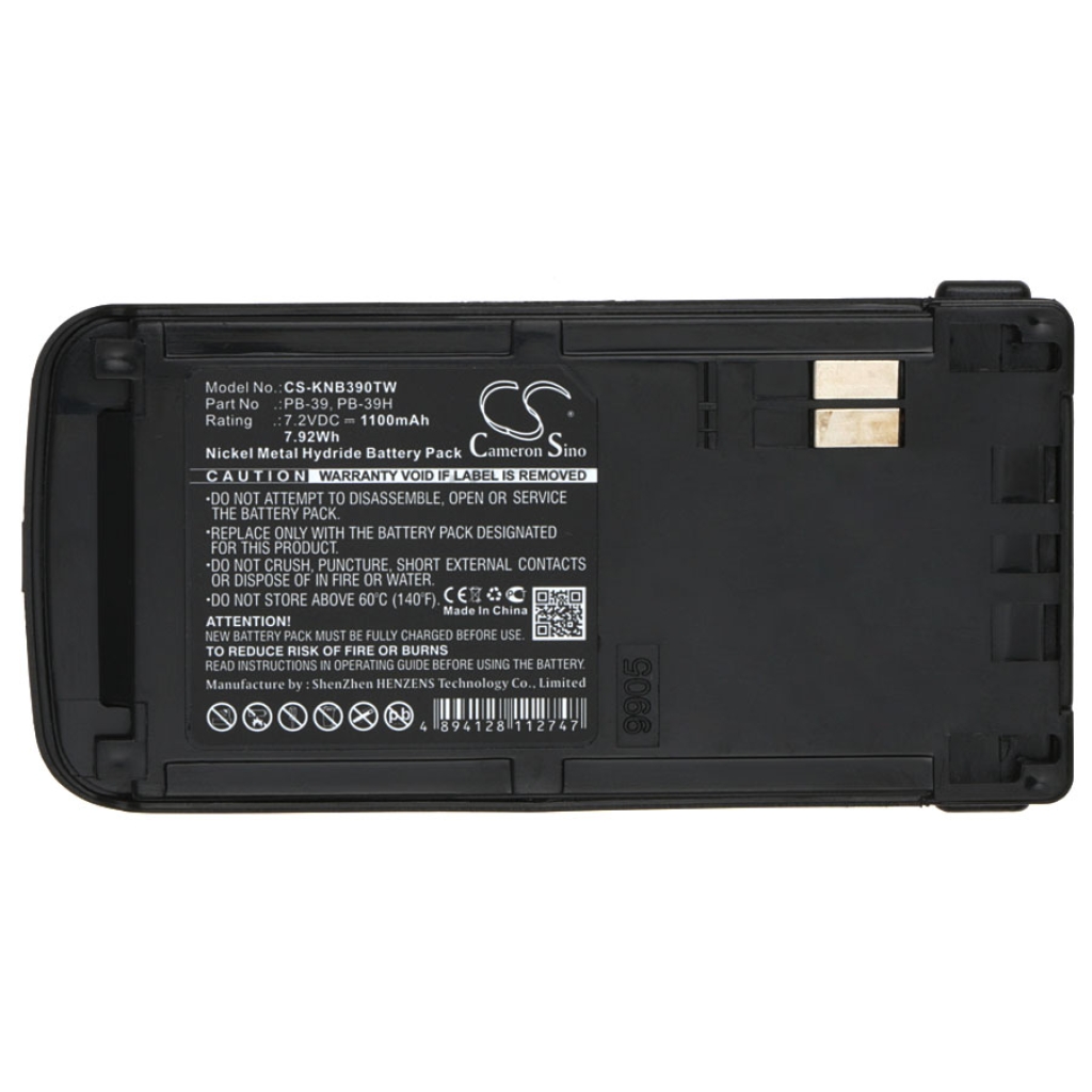 Akut Kaksisuuntaisen radion akku CS-KNB390TW