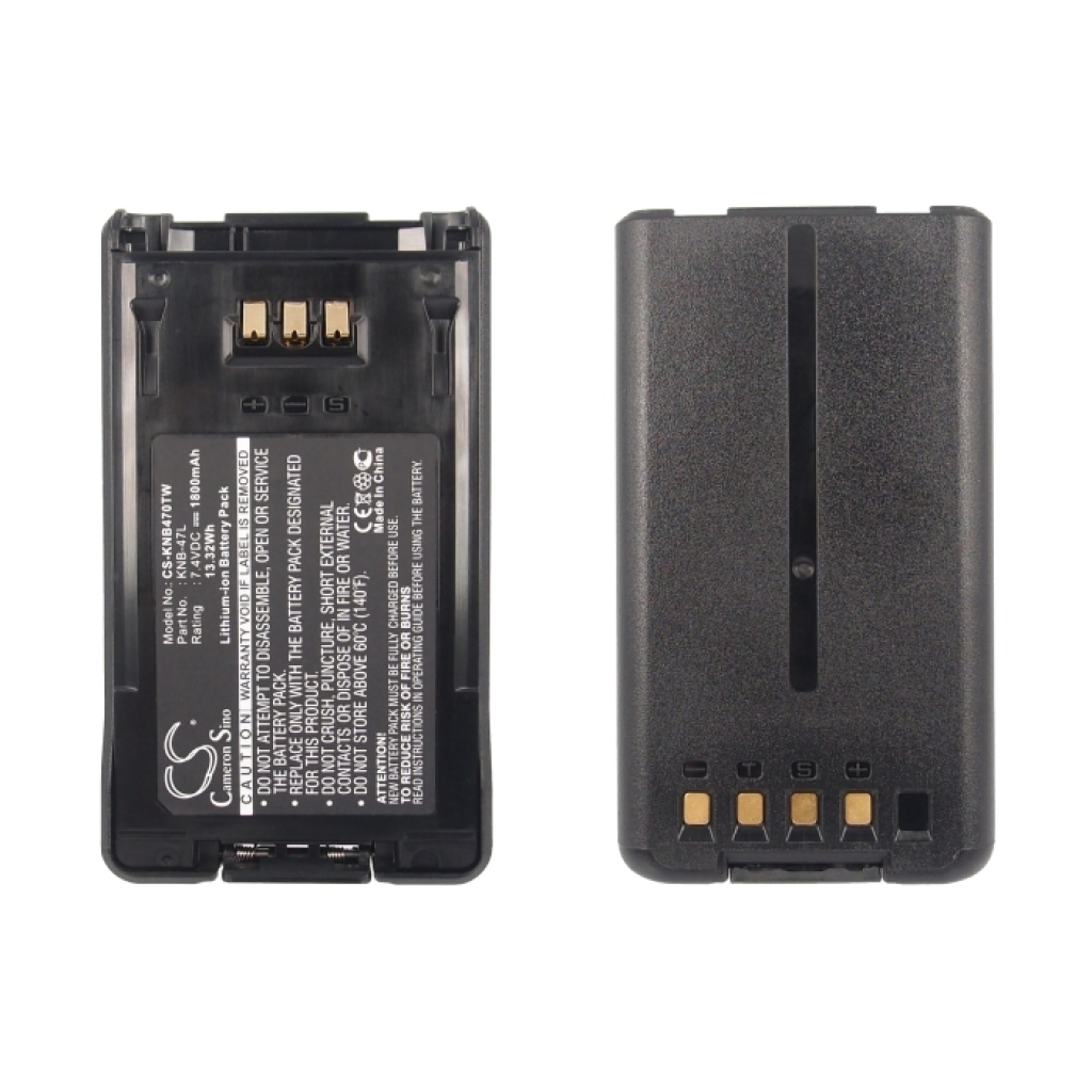 Akut Kaksisuuntaisen radion akku CS-KNB470TW