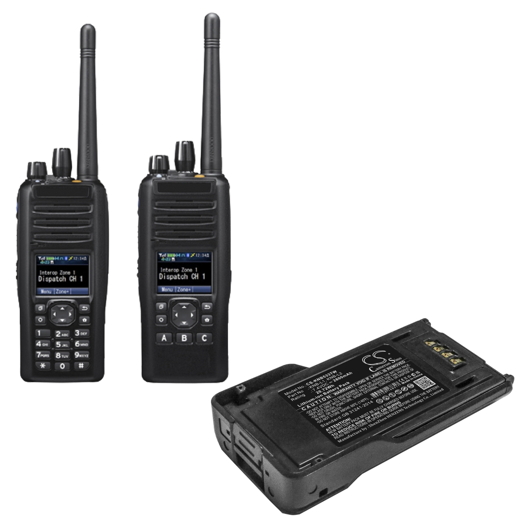 Akut Kaksisuuntaisen radion akku CS-KNB533TW