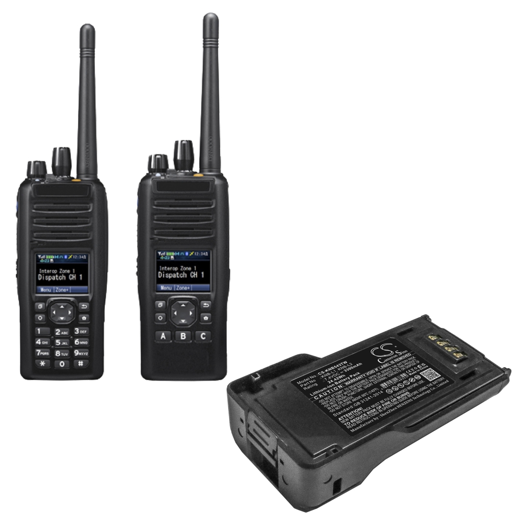 Akut Kaksisuuntaisen radion akku CS-KNB543TW
