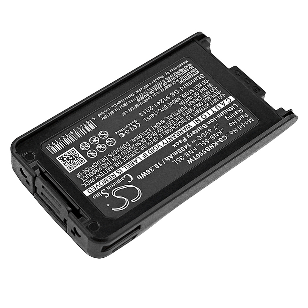Akut Kaksisuuntaisen radion akku CS-KNB550TW