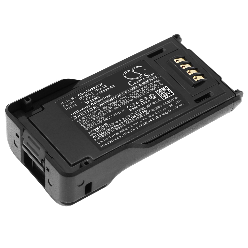 Akut Kaksisuuntaisen radion akku CS-KNB553TW
