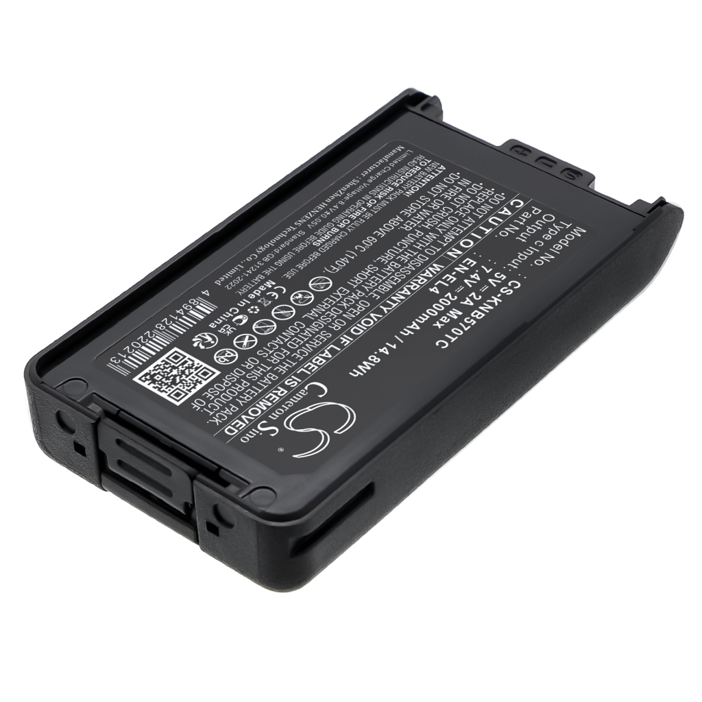 Kaksisuuntaisen radion akku Kenwood NX3220