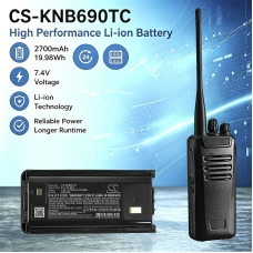 Yhteensopiva akun vaihto Kenwood KNB-69L