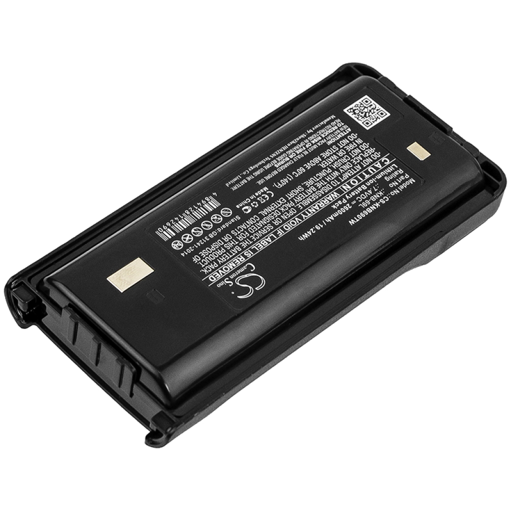 Yhteensopiva akun vaihto Kenwood KNB-69L