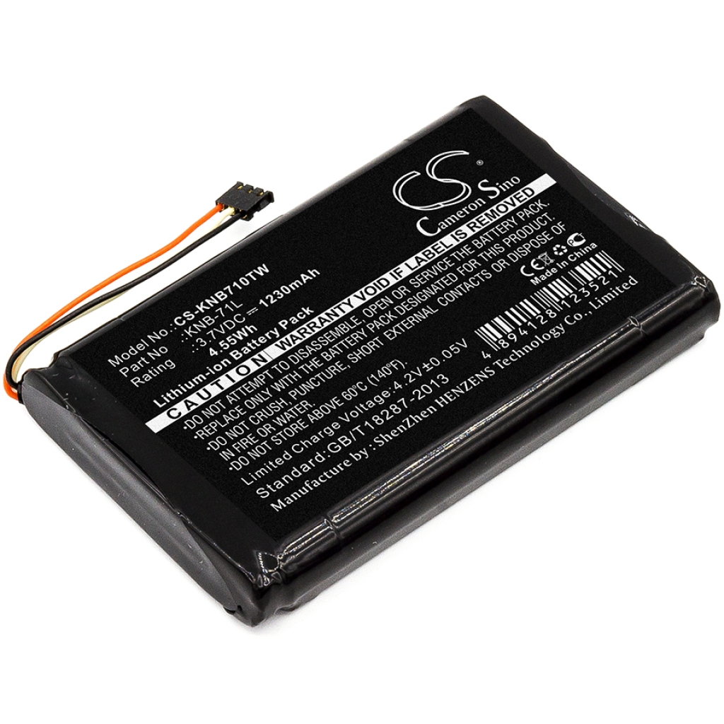 Akut Kaksisuuntaisen radion akku CS-KNB710TW