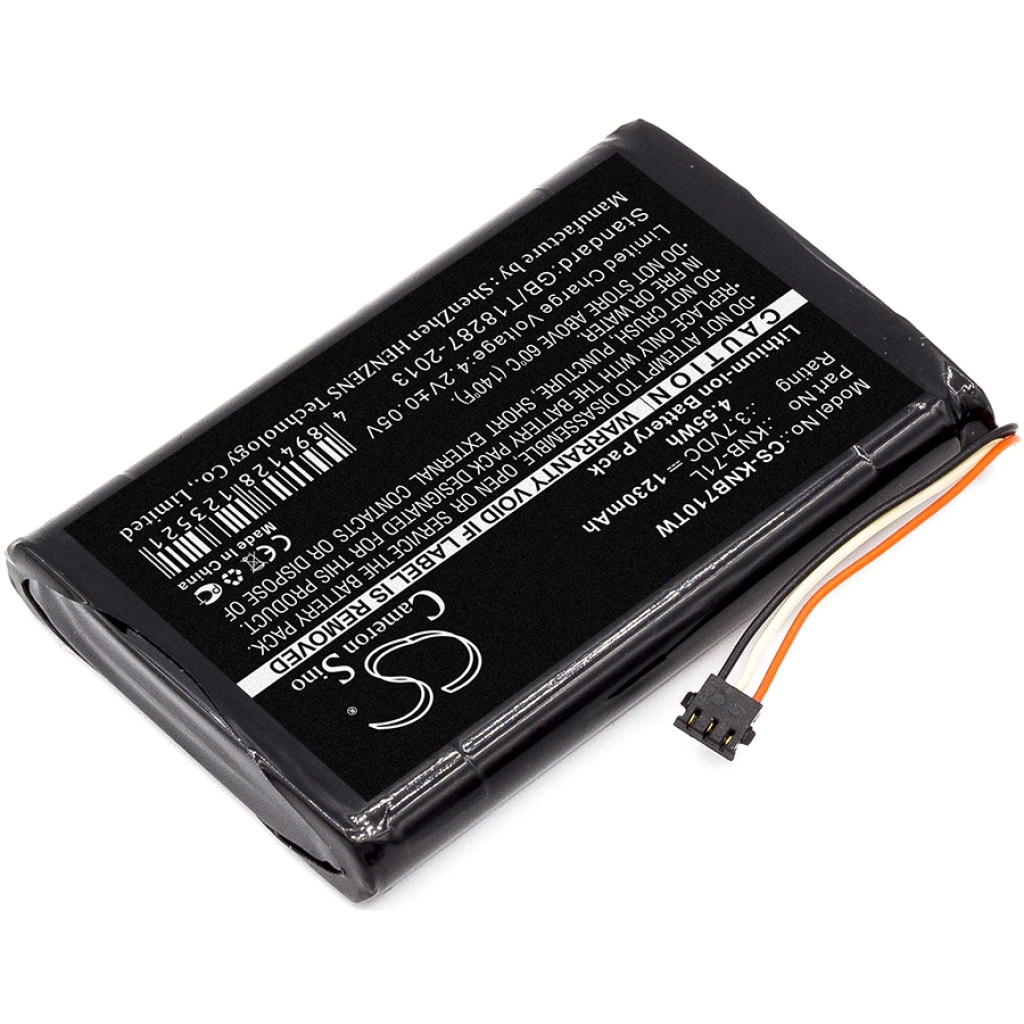 Akut Kaksisuuntaisen radion akku CS-KNB710TW