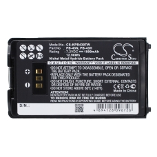 Yhteensopiva akun vaihto Kenwood KNB-43,PB-43,PB-43H,PB-43N
