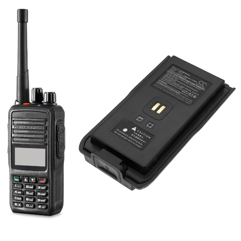 Kaksisuuntaisen radion akku Kirisun CS-KRP480TW