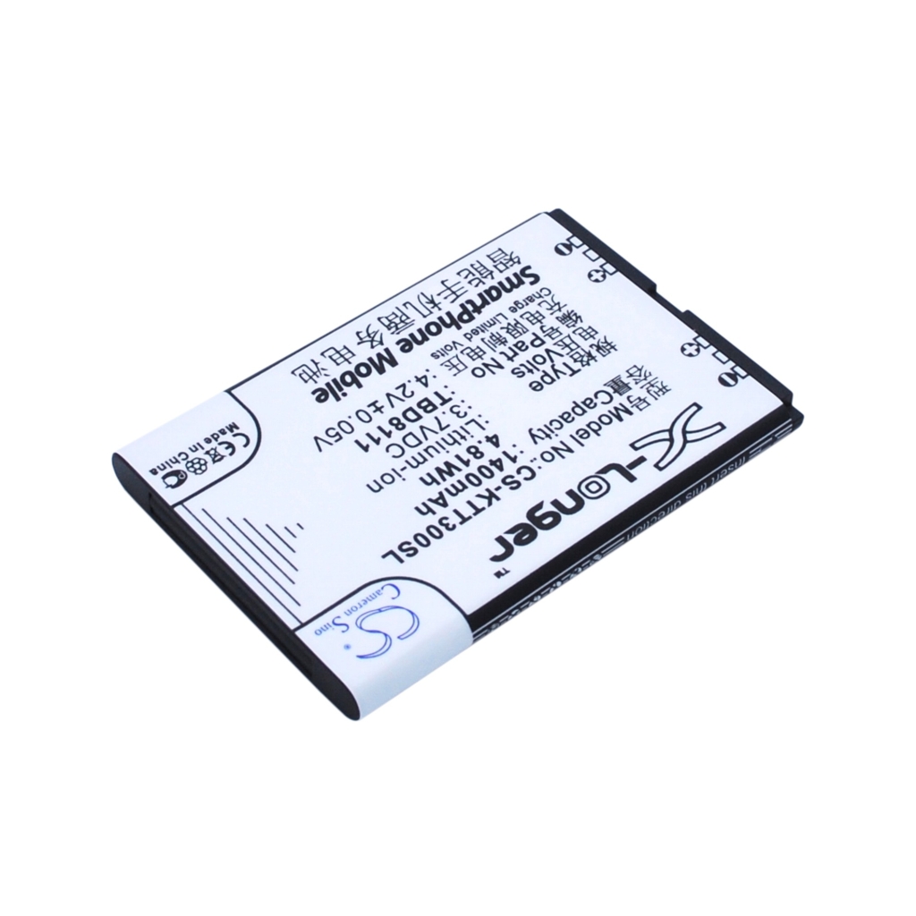 Akku yhteensopiva K-Touch CS-KTT300SL