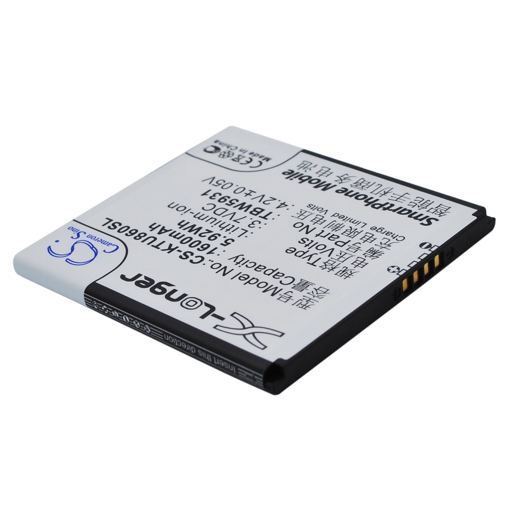Yhteensopiva akun vaihto K-Touch TBW5931