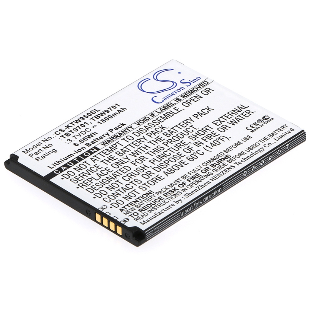 Matkapuhelimen akku K-Touch S5T (CS-KTW950SL)