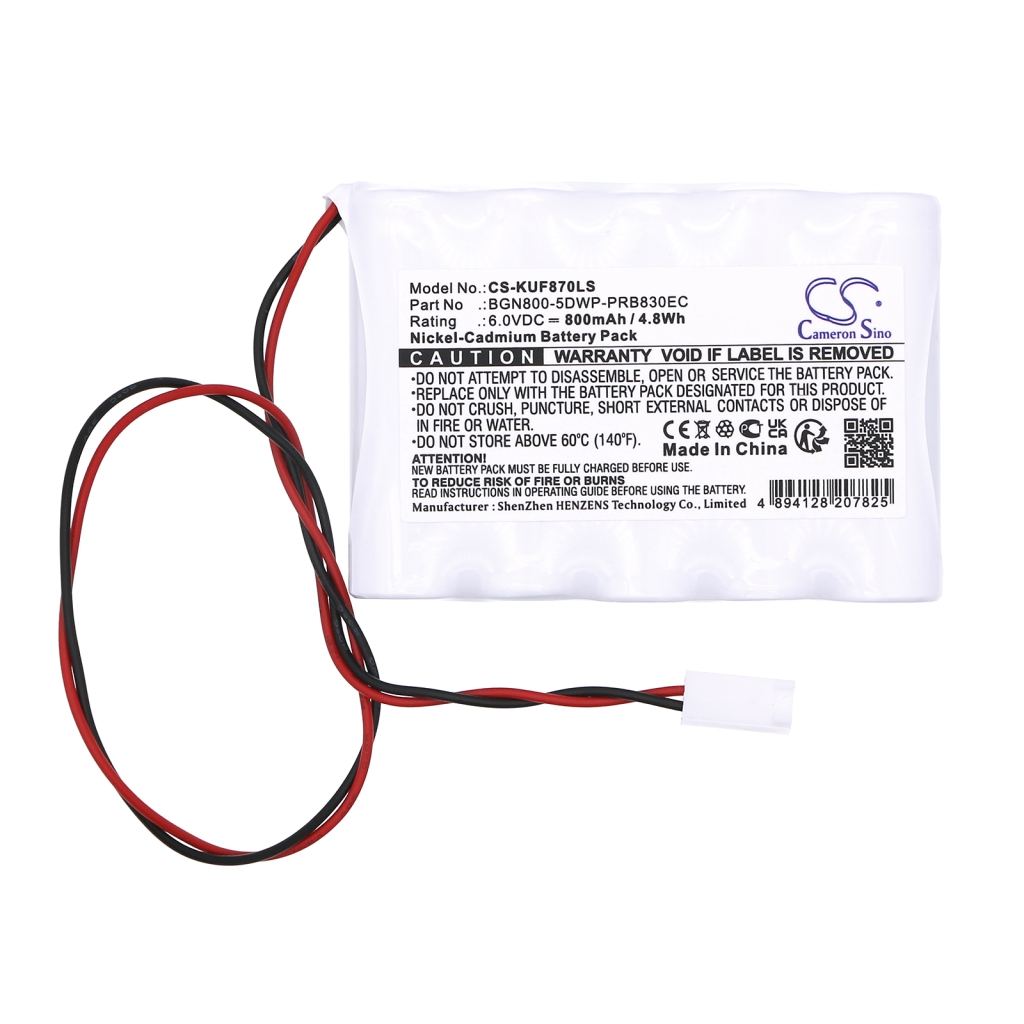 Akut Kotiturvakameran akku CS-KUF870LS
