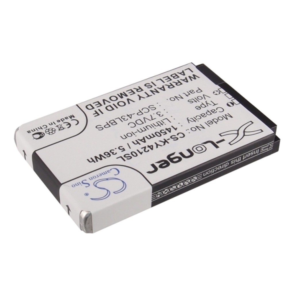 Yhteensopiva akun vaihto Kyocera 5AAXBT048GEA,SCP-43LBPS