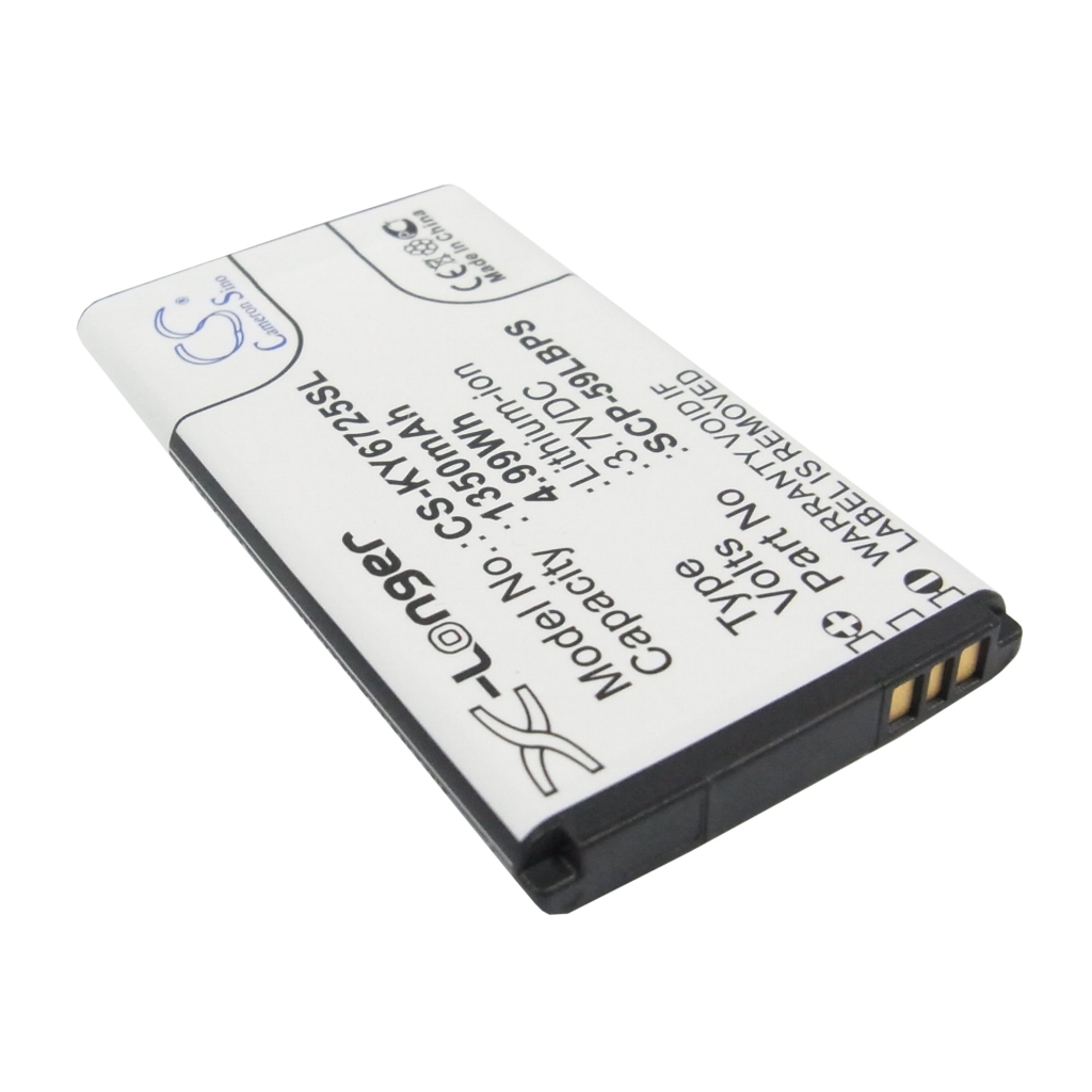 Yhteensopiva akun vaihto Kyocera SCP-59LBPS