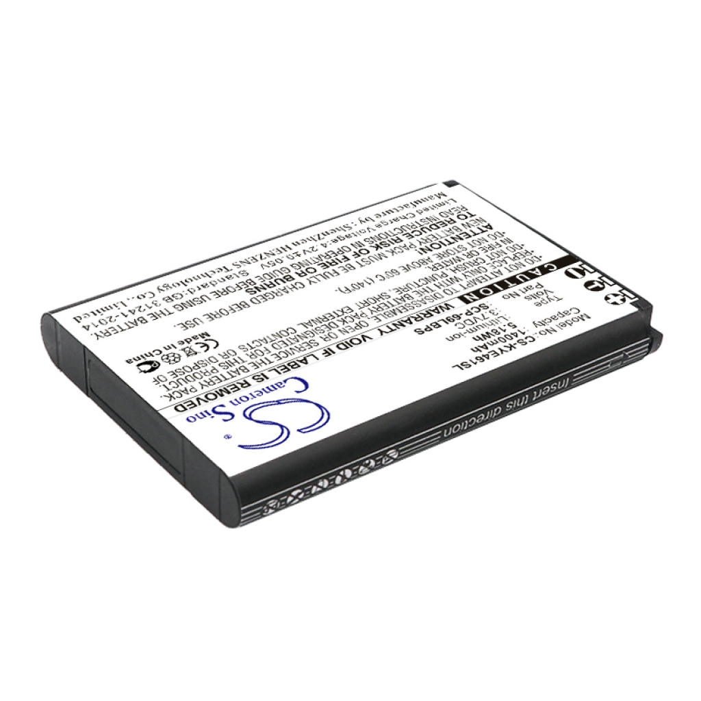 Yhteensopiva akun vaihto Kyocera SCP-69LBPS